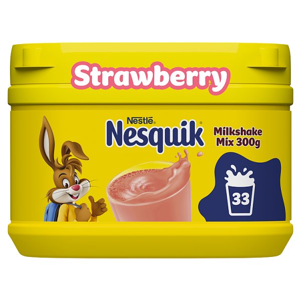 Nesquik Strawberry Milkshake Mix 300g
