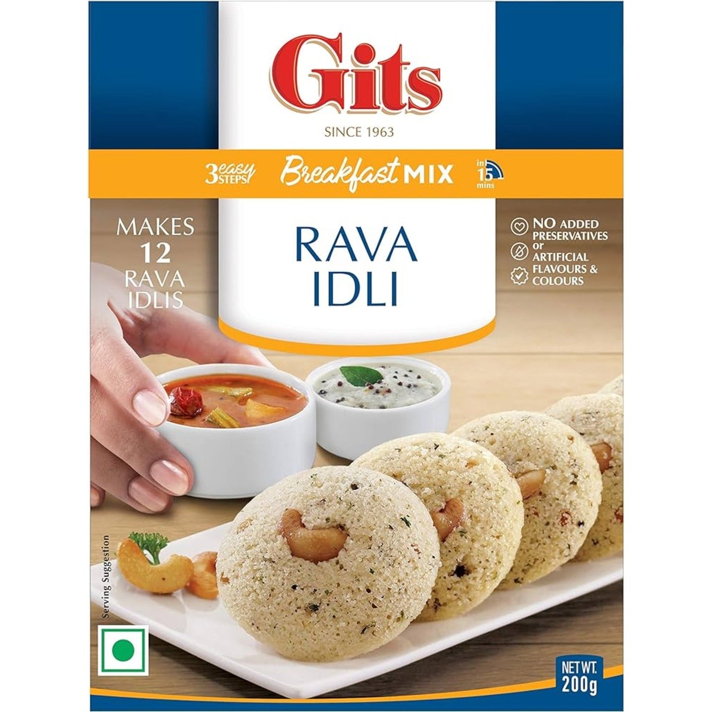 Gits Rava Idli Mix 200g