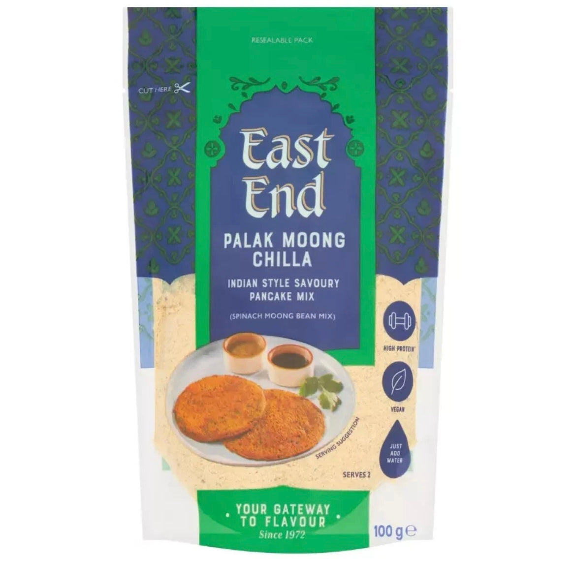 East End Palak Moong Chilla 100g