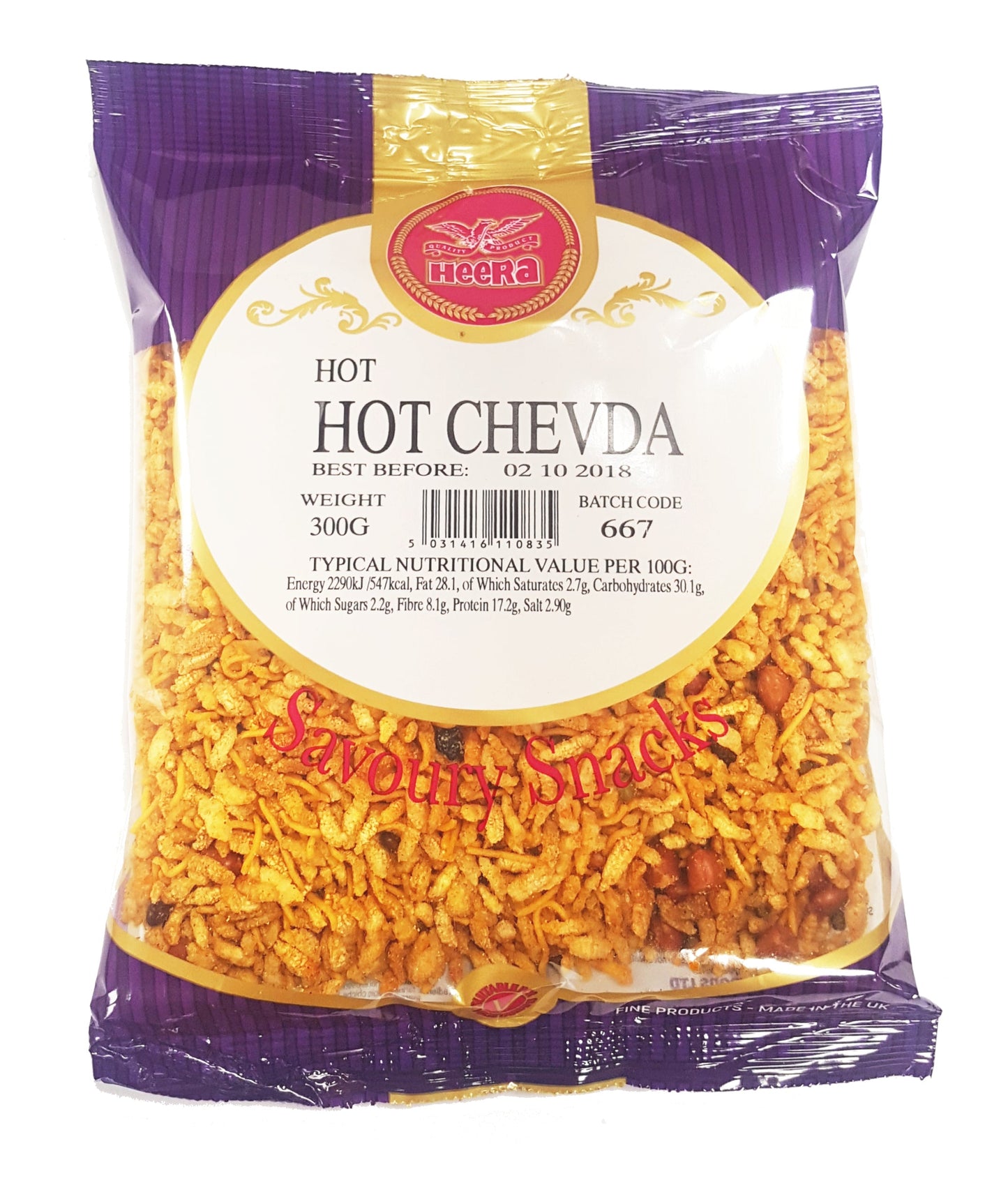 Heera Hot Chevda 350g