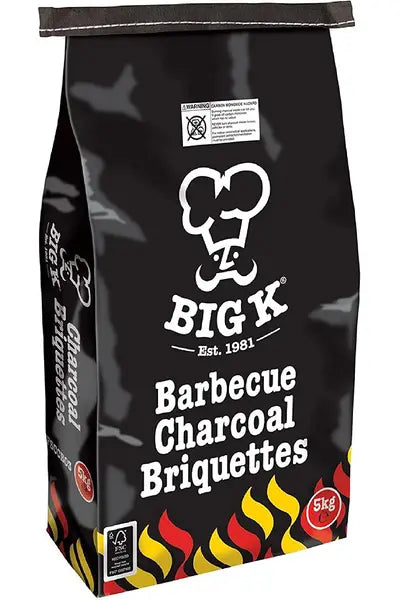 Big K Barbecue Charcoal Briquettes 5kg