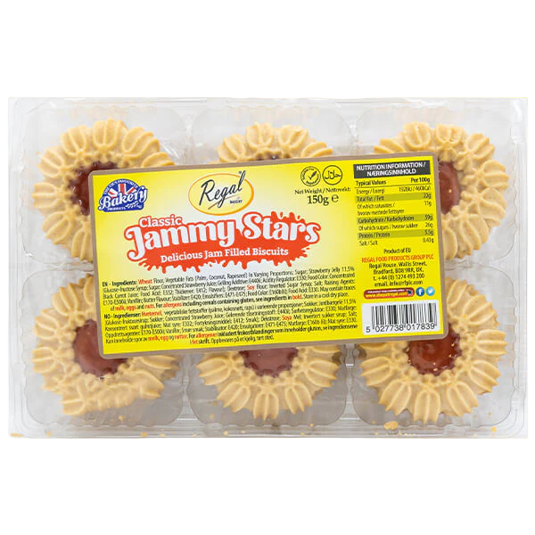 Regal Jammy Stars 150g