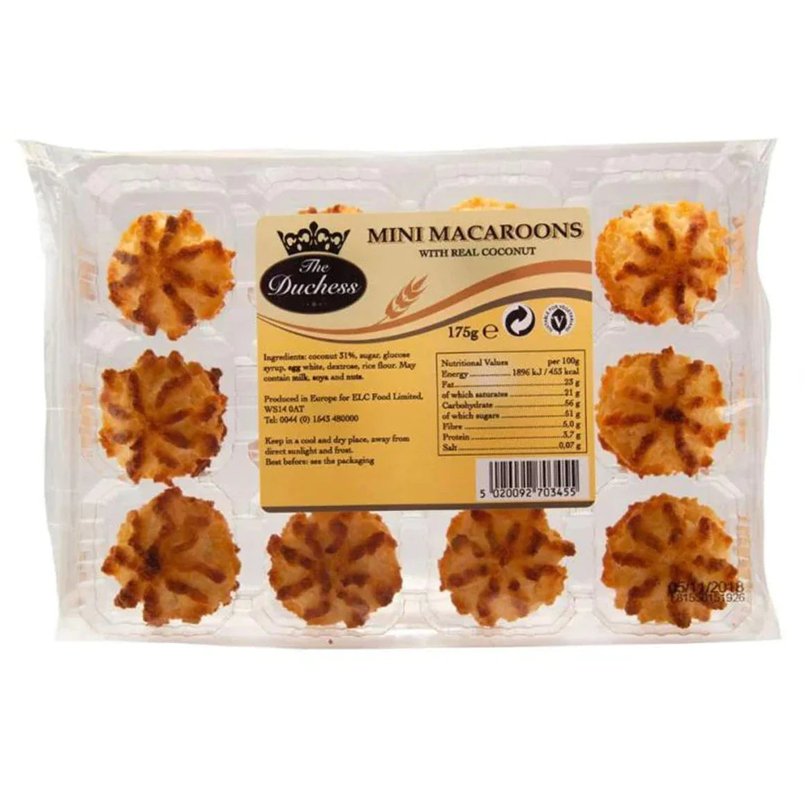 The Duchess Mini Macaroons 175g