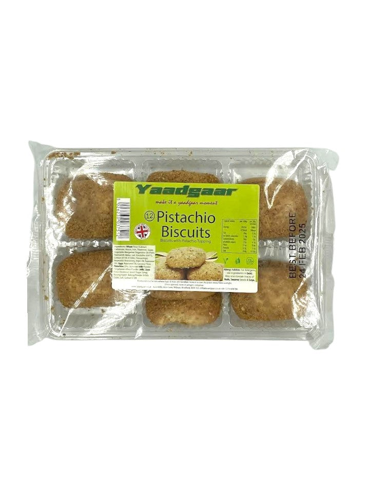 Yaadgaar 12 Pistachio Biscuits 200g