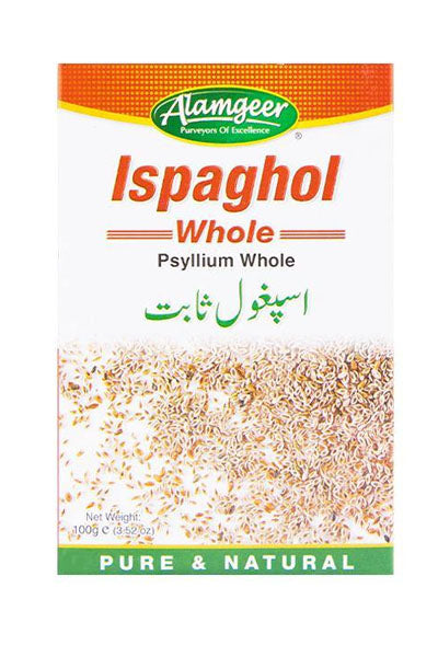 Alamgeer Ispaghol Whole 100g