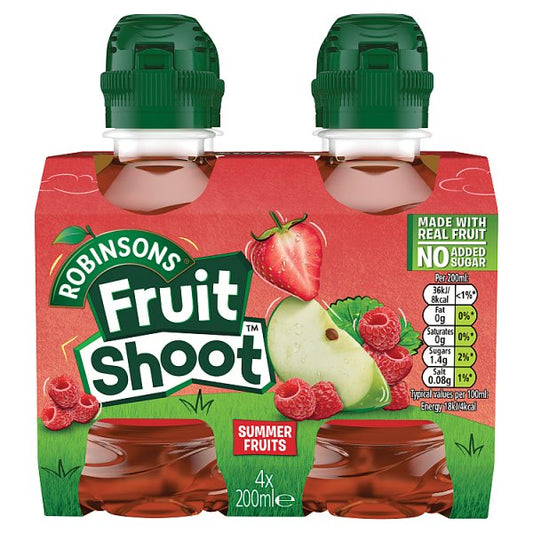 Robinsons Fruit Shoot Summer Fruits NAS 4x200ml