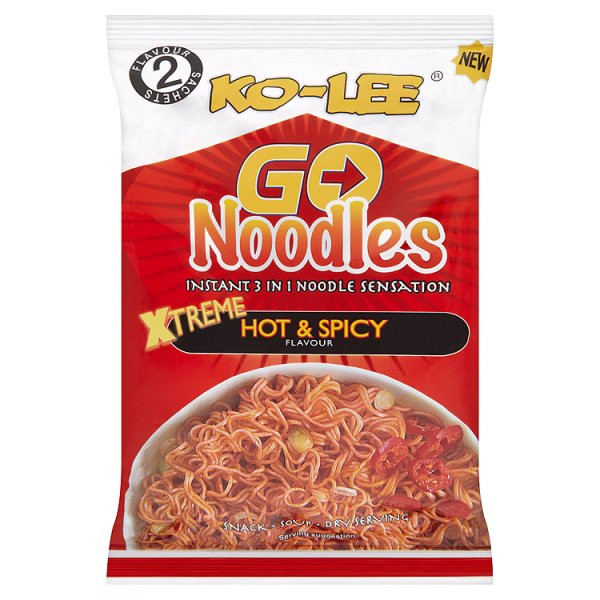 Ko-Lee Go Xtreme Hot And Spicy Instant Noodles 85g