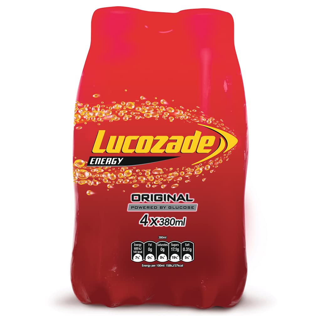 Lucozade Energy Drink Original 4 pack