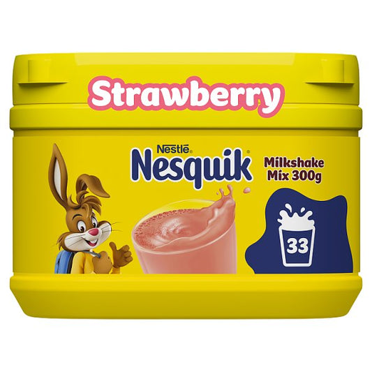 Nesquik Strawberry Milkshake Mix 300g