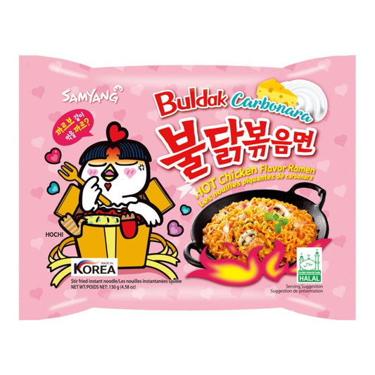 Samyang Carbonara Buldak Hot Chicken Flavour Ramen Noodles 1 Pack