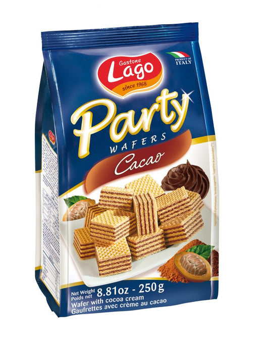 Lago Cocoa Party Wafers 250g