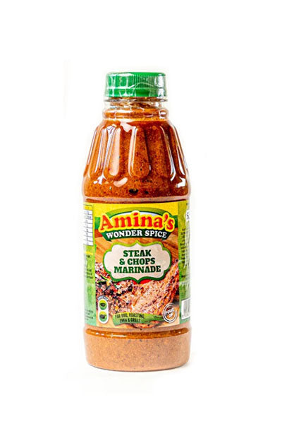 Amina's Steak & Chops Marinade 500ml