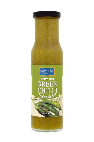 East End Very Hot Green Chilli Sauce 260g