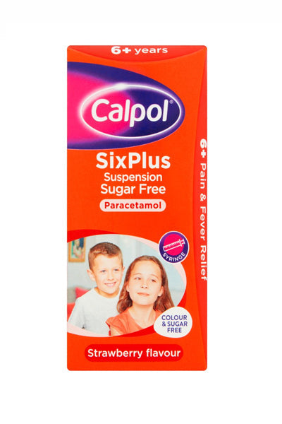 Calpol SixPlus Suspension (Sugar Free) 80ml