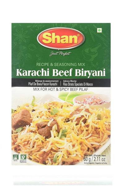 Shan Karachi Beef Biryani 60g