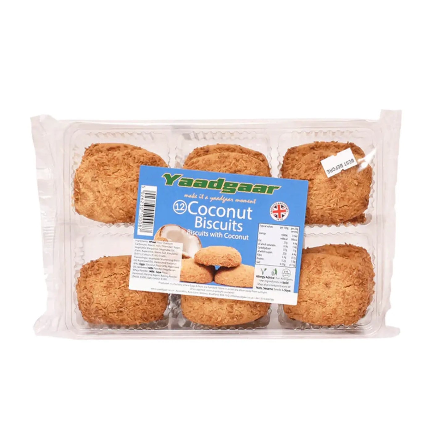 Yaadgaar Coconut Biscuits 12s