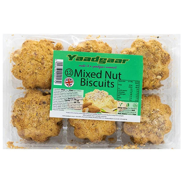 Yaadgaar 12 Mixed Nut Biscuits 200g