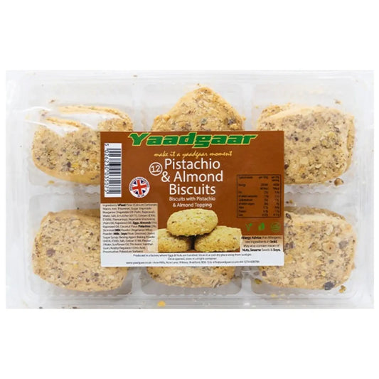 Yaadgaar 12 Pistachio & Almond Biscuits 200g