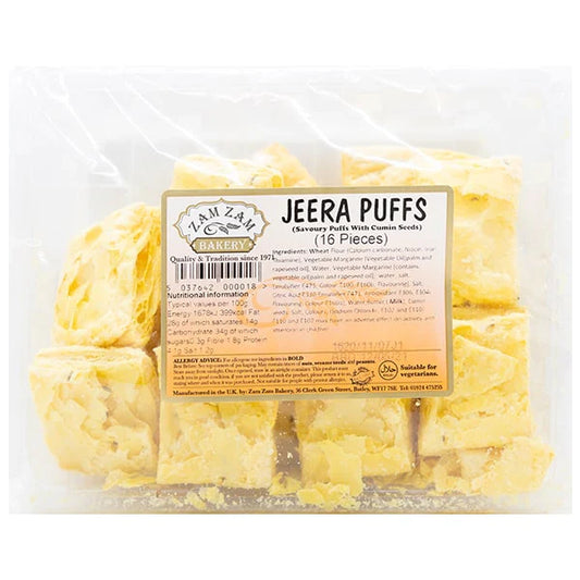 Zam Zam Bakery Jeera Puffs 16pc 150g
