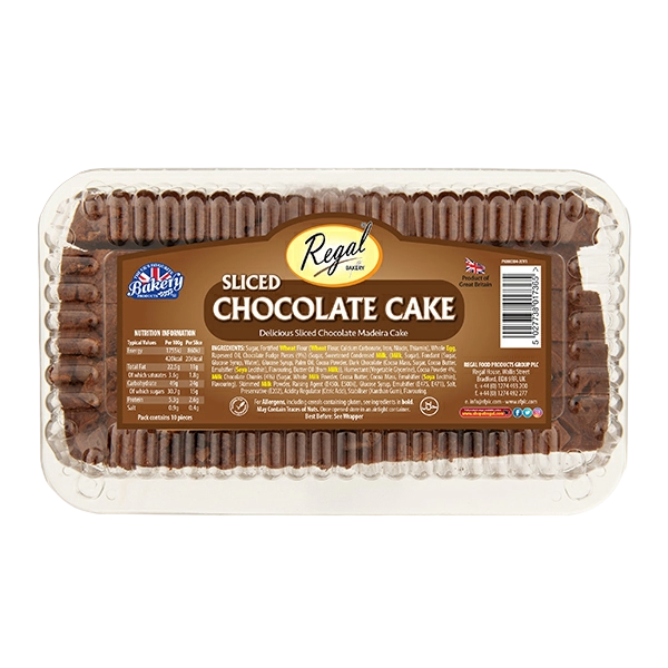 Regal Sliced Chocolate Cake 450g