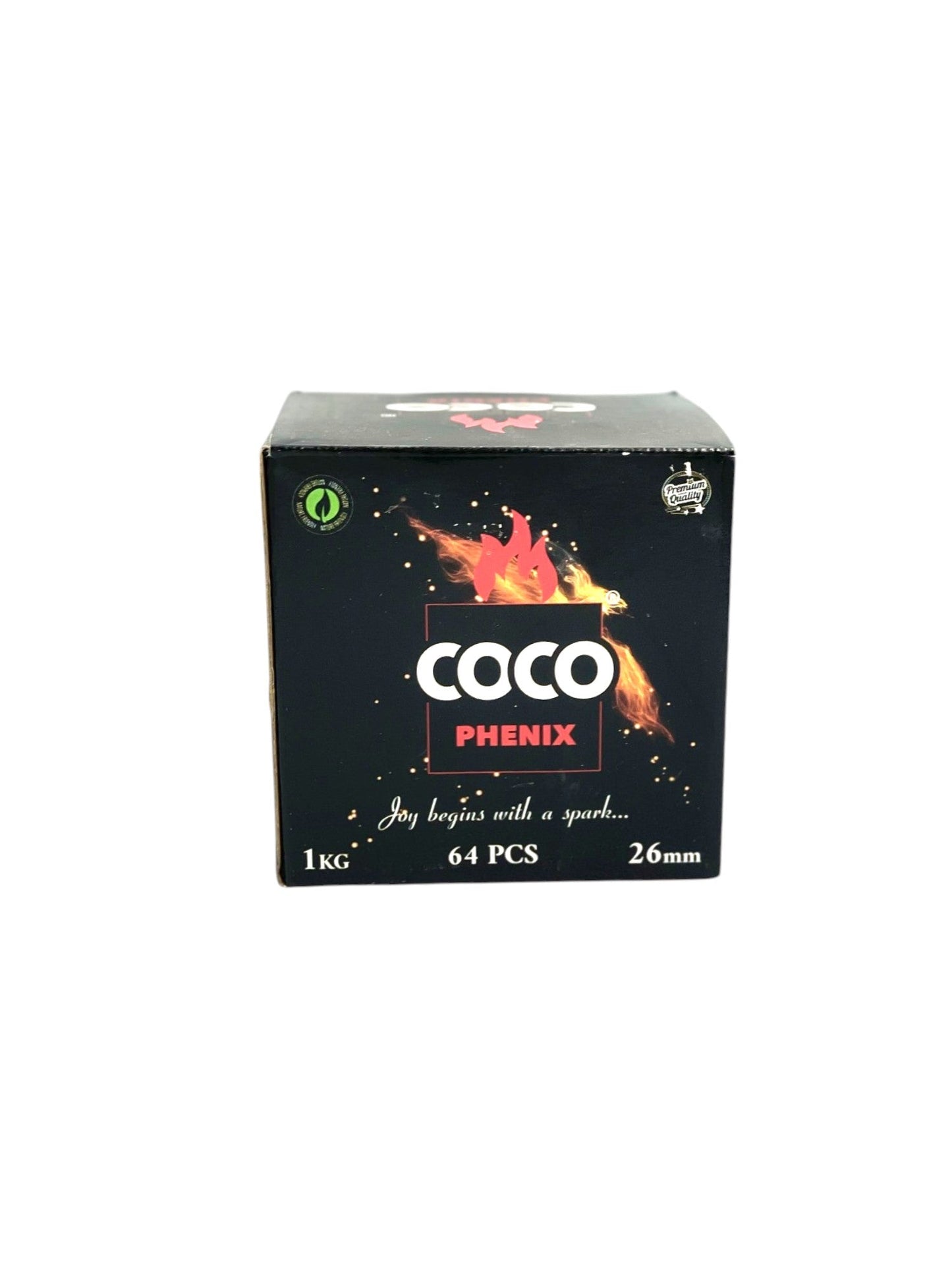 Coco Phenix Charcoal 1kg (64 pcs)