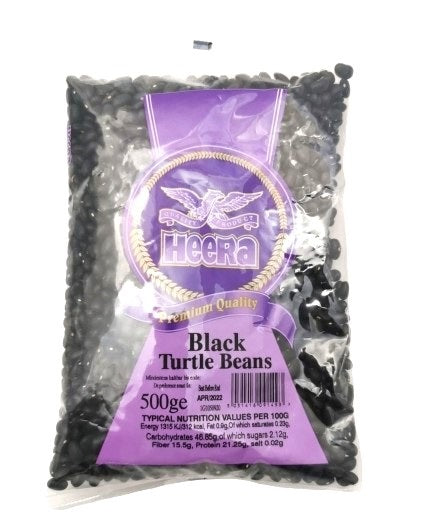 Heera Black Turtle Beans 500g