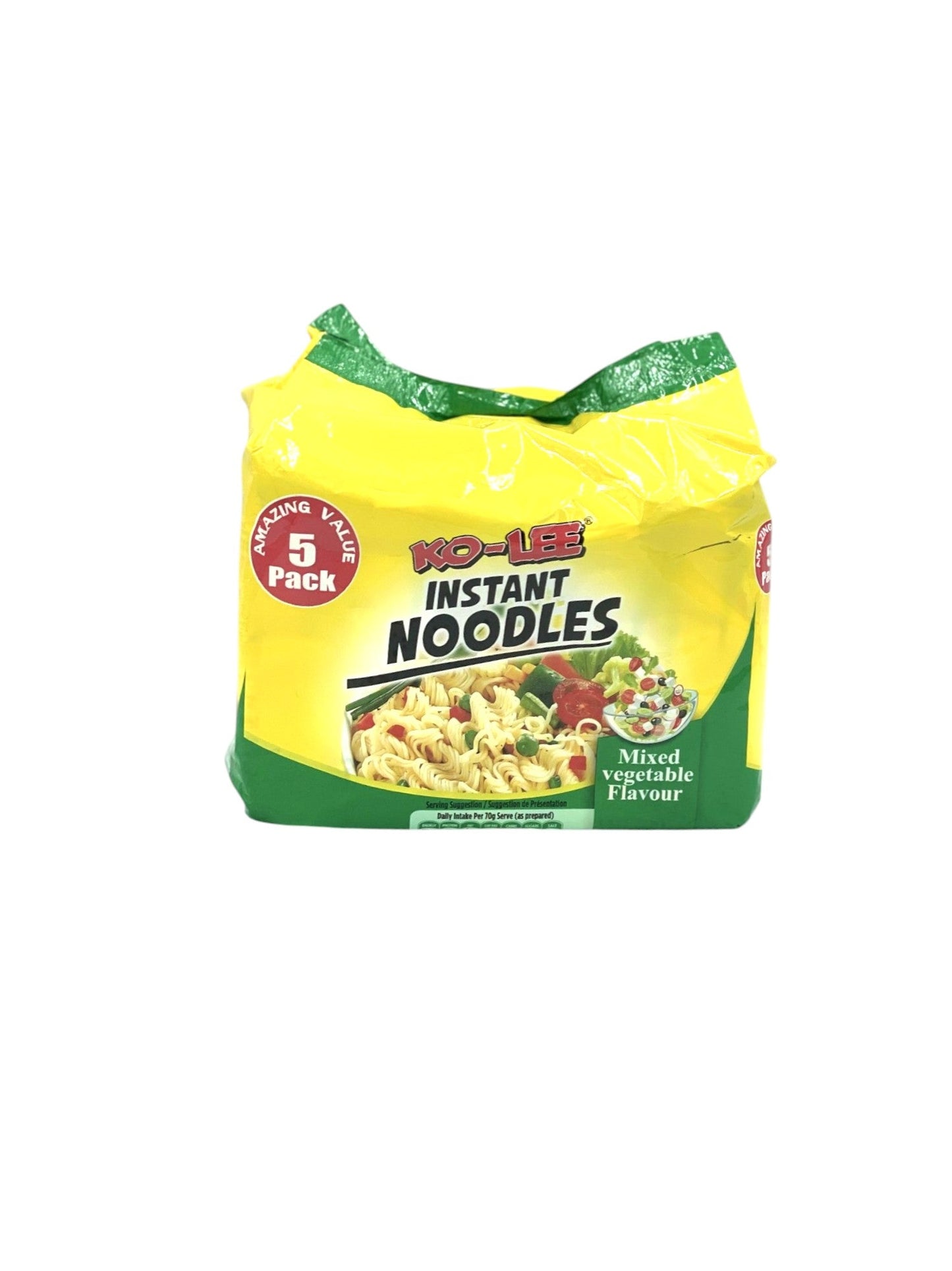 Ko-Lee Mixed Vegetable Flavour Noodles 5pk