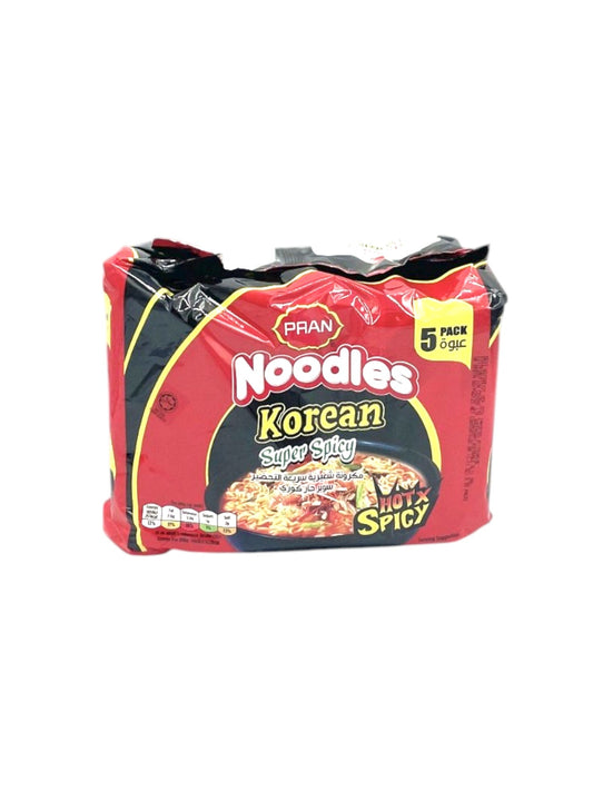 Pran Korean Super Spicy Noodles 5s
