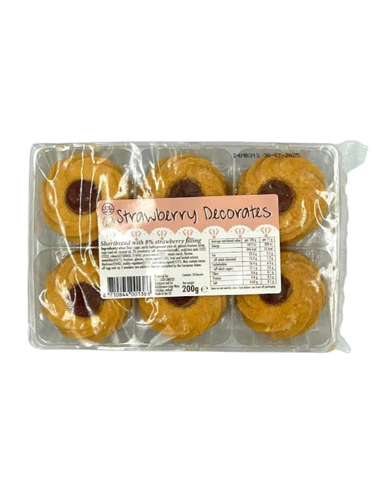 Strawberry Decorates 200g