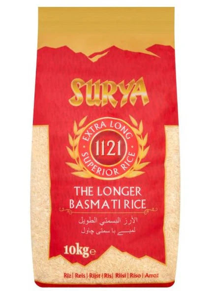 Surya 1121 Extra Long Basmati Rice 10kg